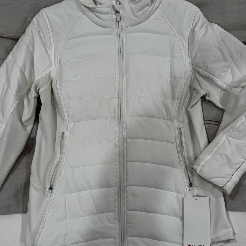 lululemon athletica White Extra Mile Jacket